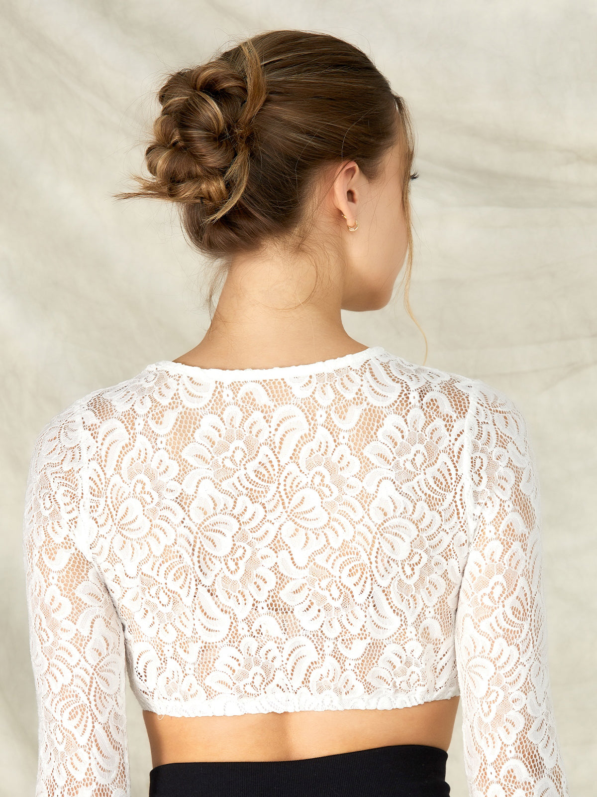 Women's Lace Top Blouse - SURI