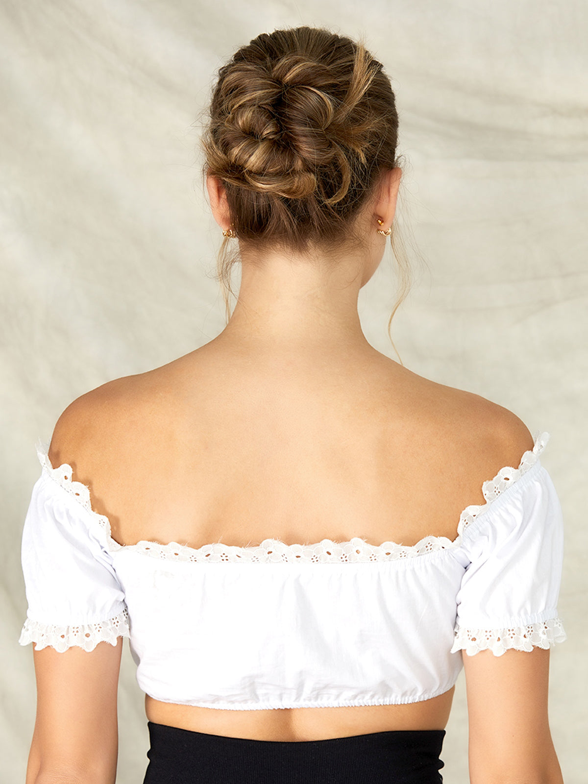 Women's Lace Top Blouse - TANIA