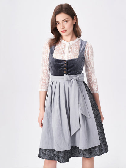 Women's Traditional Dress - NICOLE IN BLAU