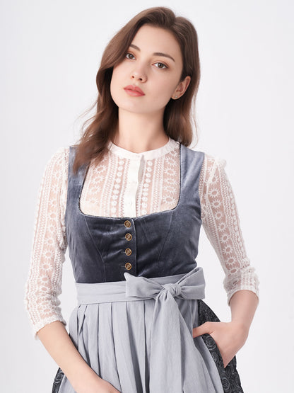 Women's Traditional Dress - NICOLE IN BLAU