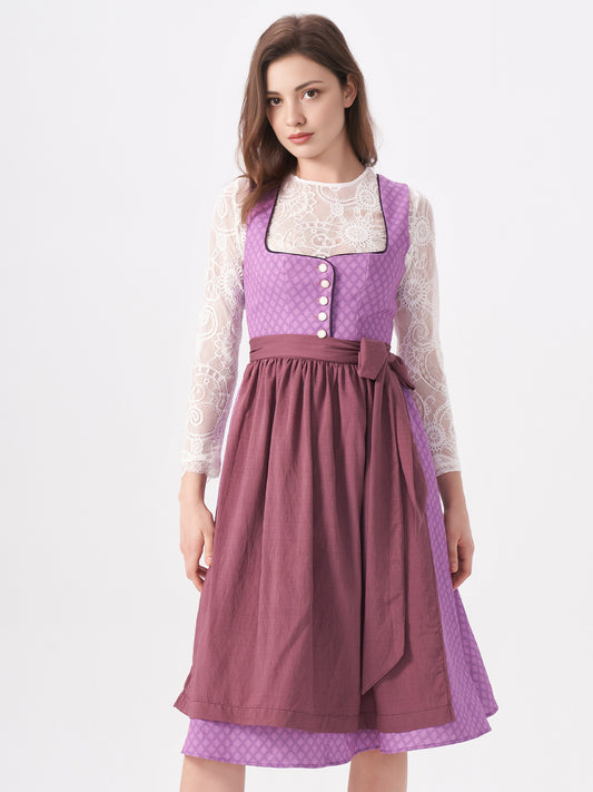 Women's Traditional Dress - DANIELA IN LILA