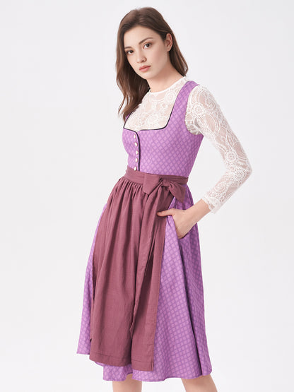 Women's Traditional Dress - DANIELA IN LILA