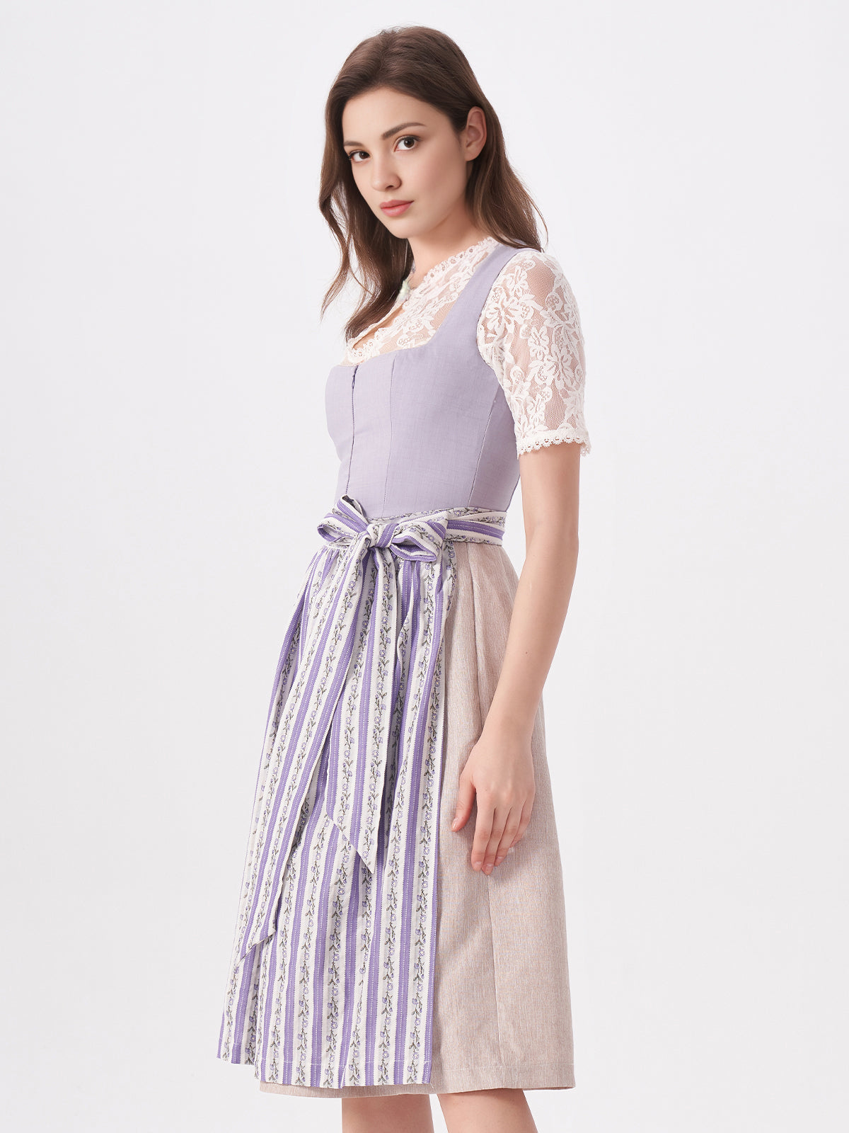 Women's Traditional Dress - KRISTIN IN LILA