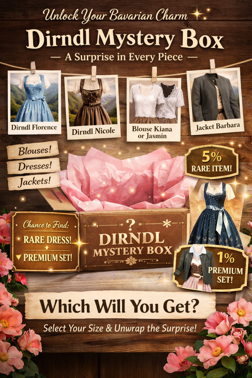 Lace Harmony Mystery Box – Überraschungsset mit zweiteiligem Outfit